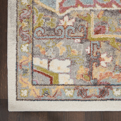 Nourison Home Soraya  Ivory Multi  Traditional