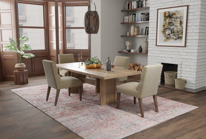 Feizy Pryor  Red Multi Modern/Casual/Bohemian & Eclectic