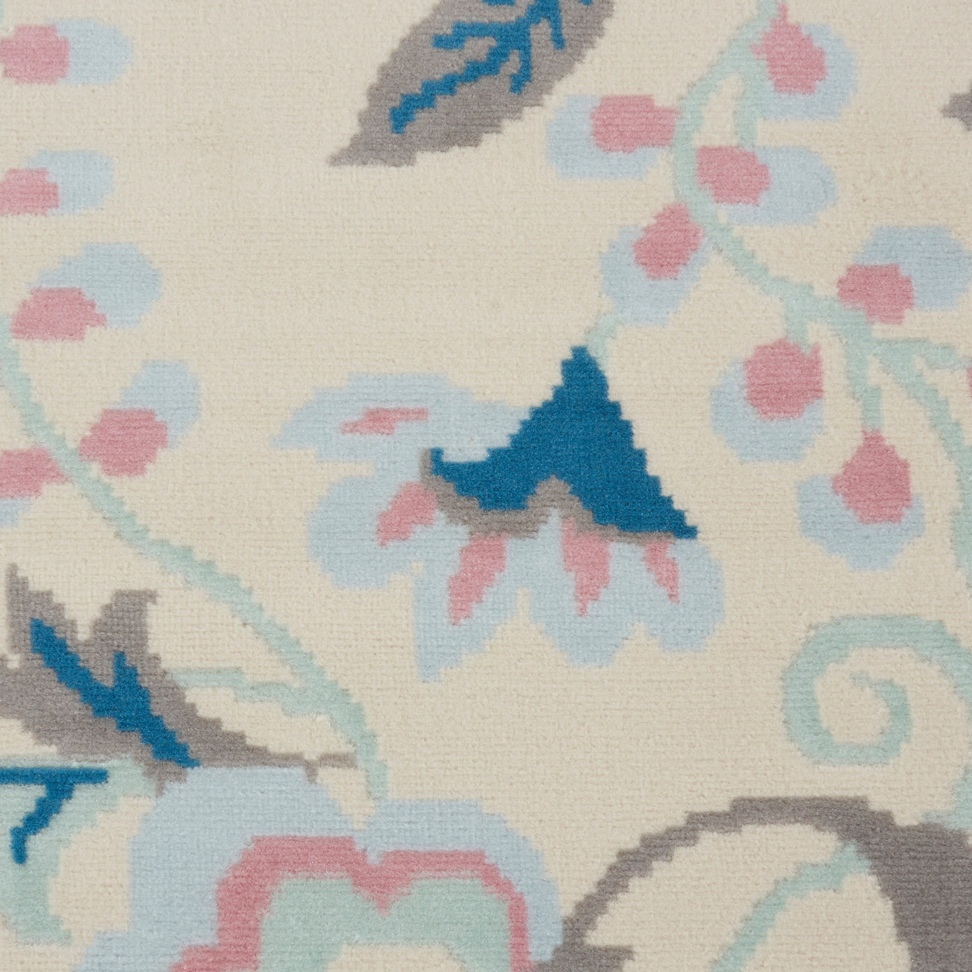 Nourison Home Jubilant  Ivory Multicolor  Contemporary