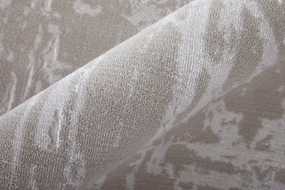 Feizy Prasad 39NAF Ivory Beige Modern/Luxury & Glam Rug - Rugs - Feizy - Atlanta Designer Rugs