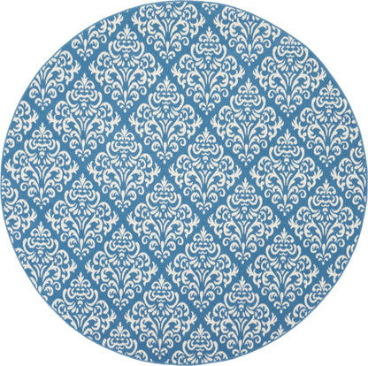 Nourison Home Grafix  Blue  Transitional