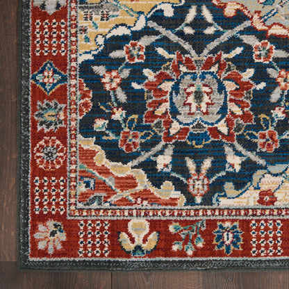 Nourison Home Parisa  Multicolor  Transitional