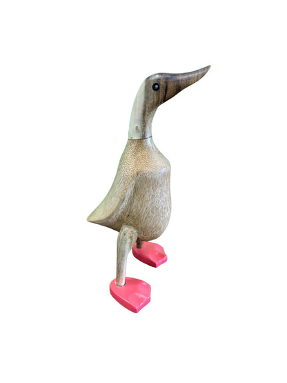 Eclectic Home Accent Wooden Duck XS Dishy Coral Decor Furniture Rug - Accent - Eclectic Home - Atlanta Designer Rugs