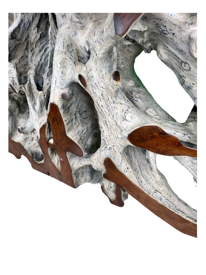 Eclectic Home Console Table Sukabumi Teak Root Silverpointe  Table Furniture