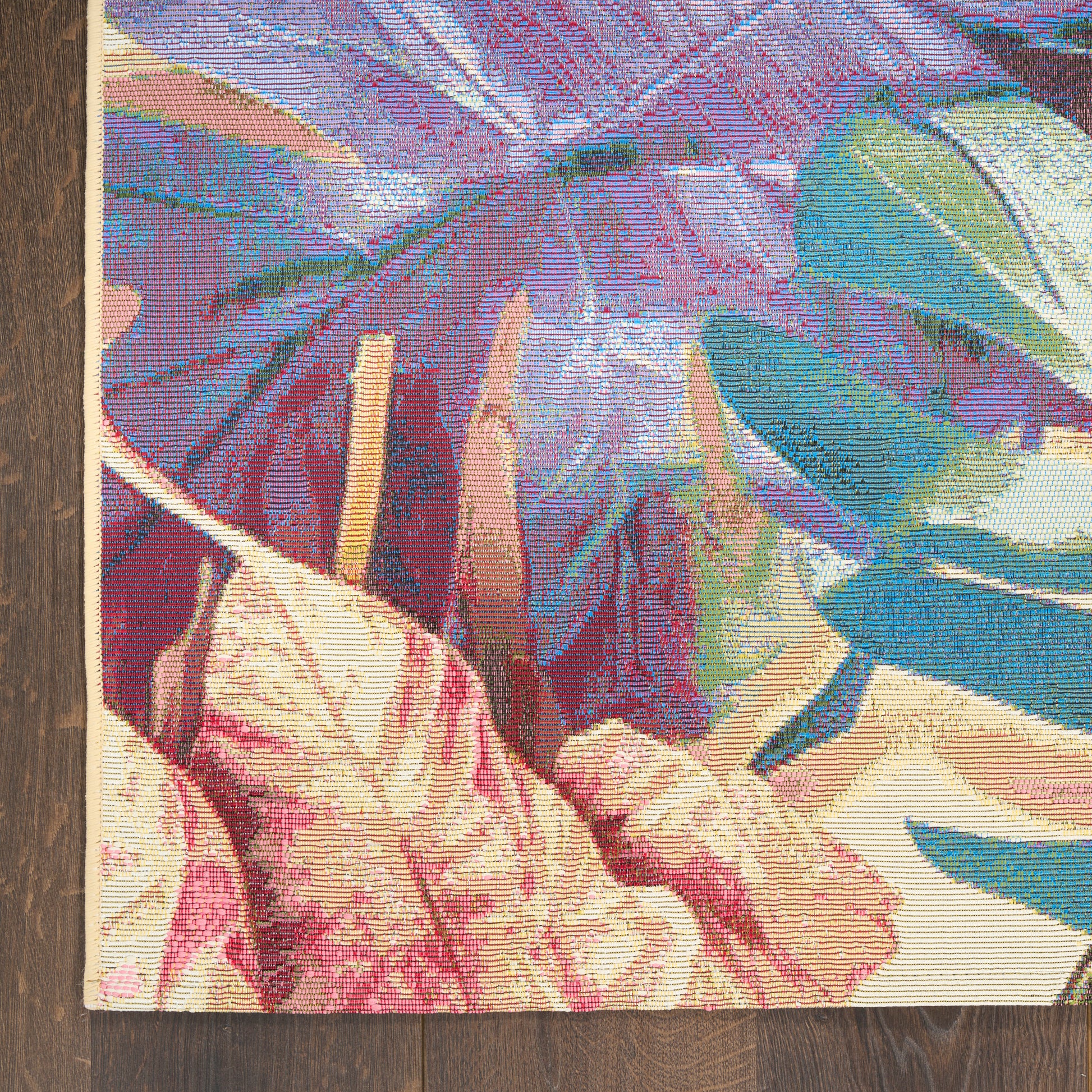 Nourison Home Color Splash  Multicolor  Contemporary