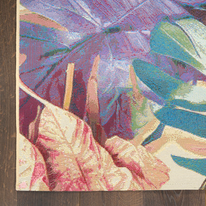 Nourison Home Color Splash  Multicolor  Contemporary