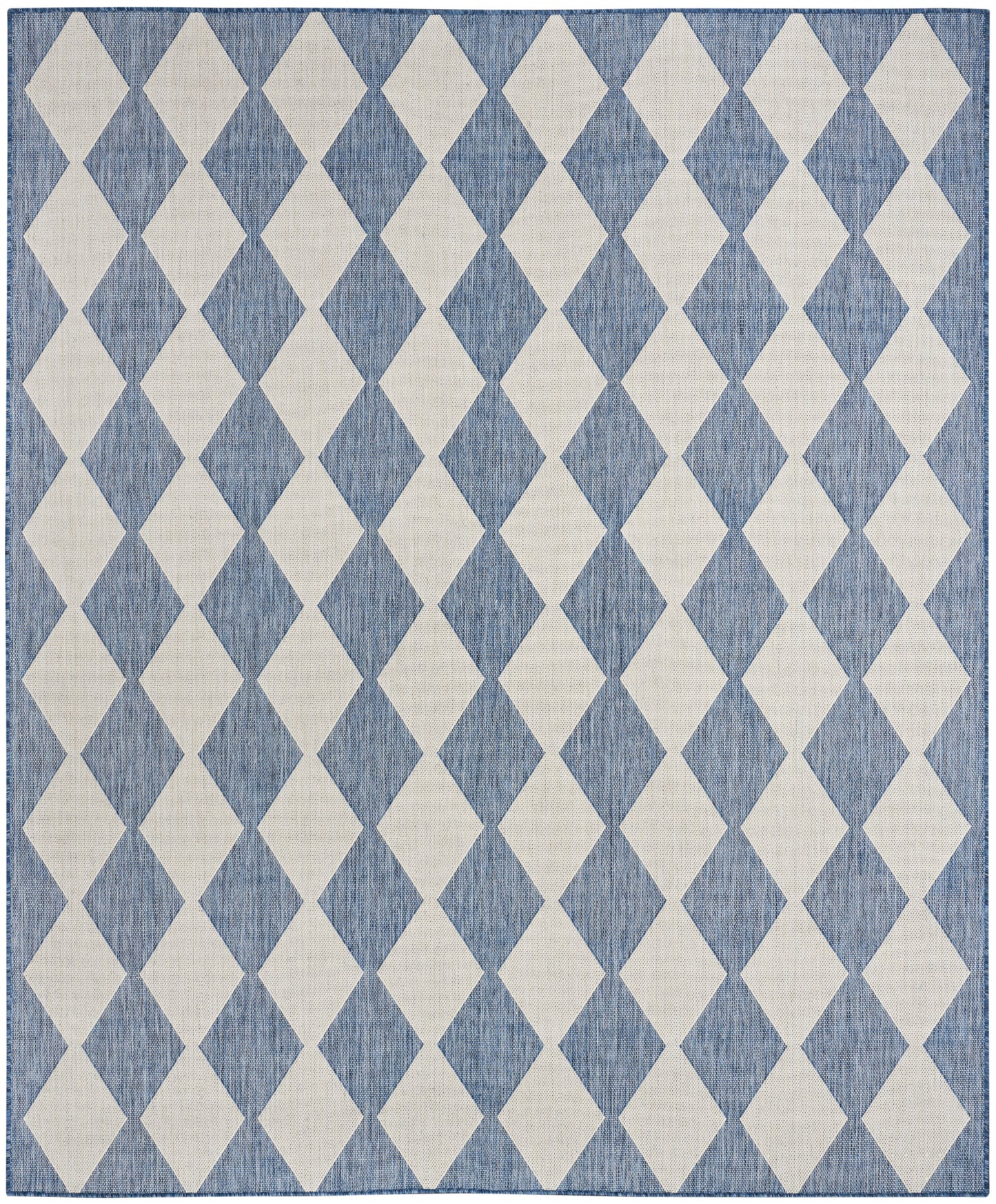 Nourison Home Positano POS04 Navy Blue Contemporary Power-loomed Rug