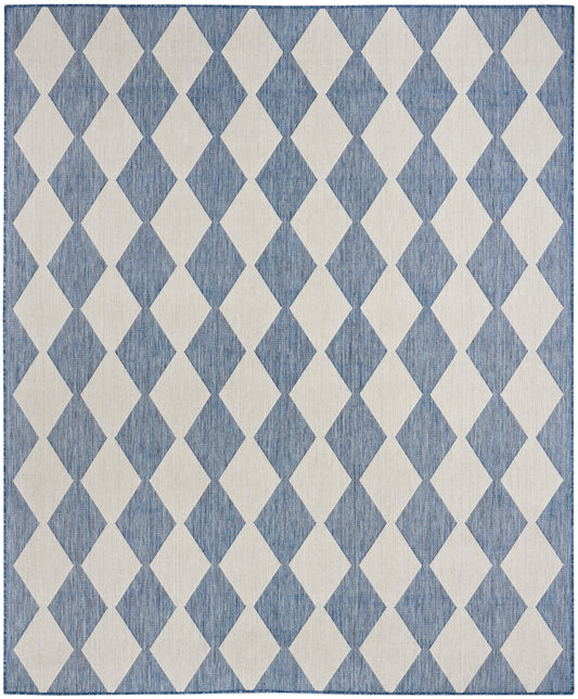 Nourison Home Positano  Navy Blue  Contemporary