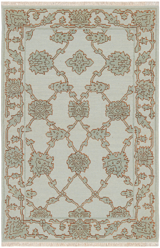 Nourison Home Silk Pointe  Aqua  Traditional