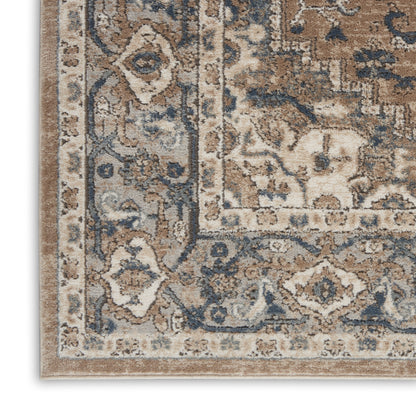 Nourison Home Quarry  Beige Grey  Transitional