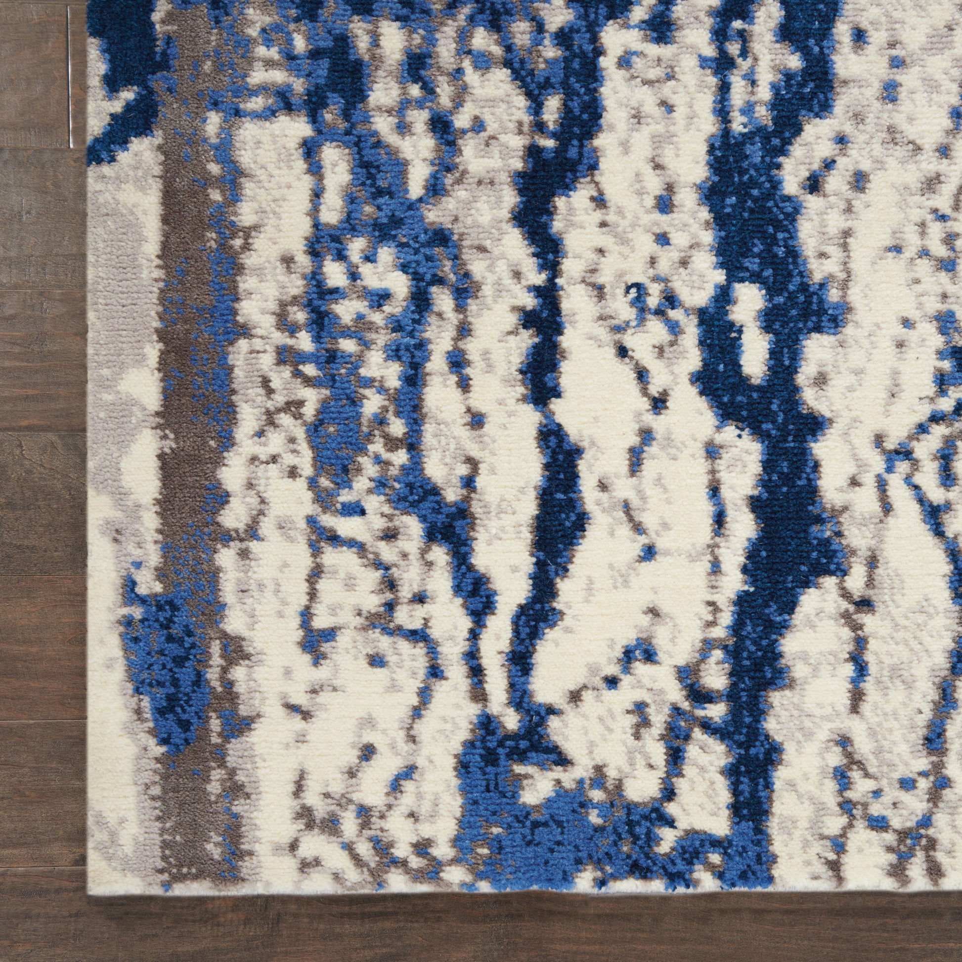 Nourison Home Twilight  Ivory Blue  Contemporary