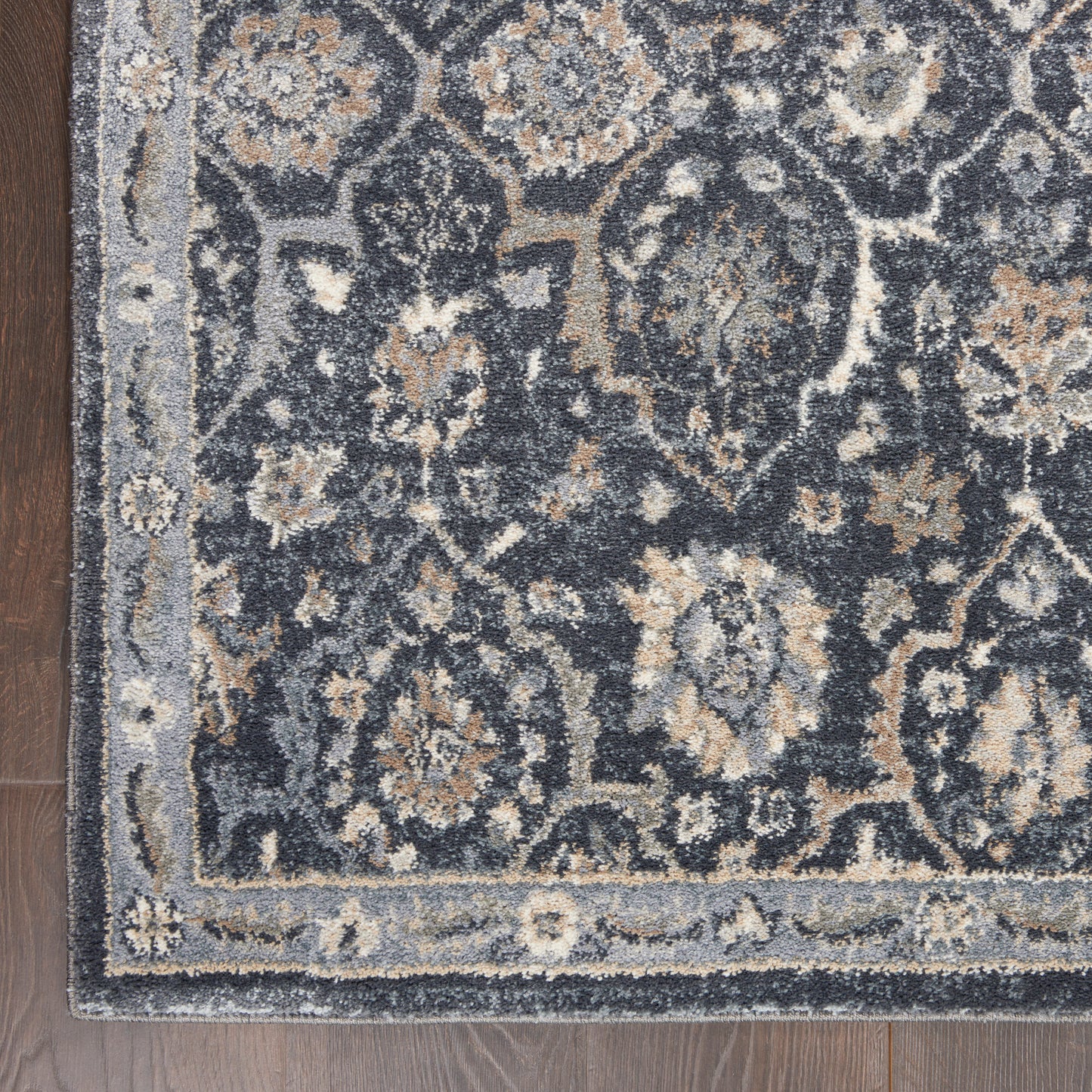 Nourison Home Moroccan Celebration  Navy  Traditional