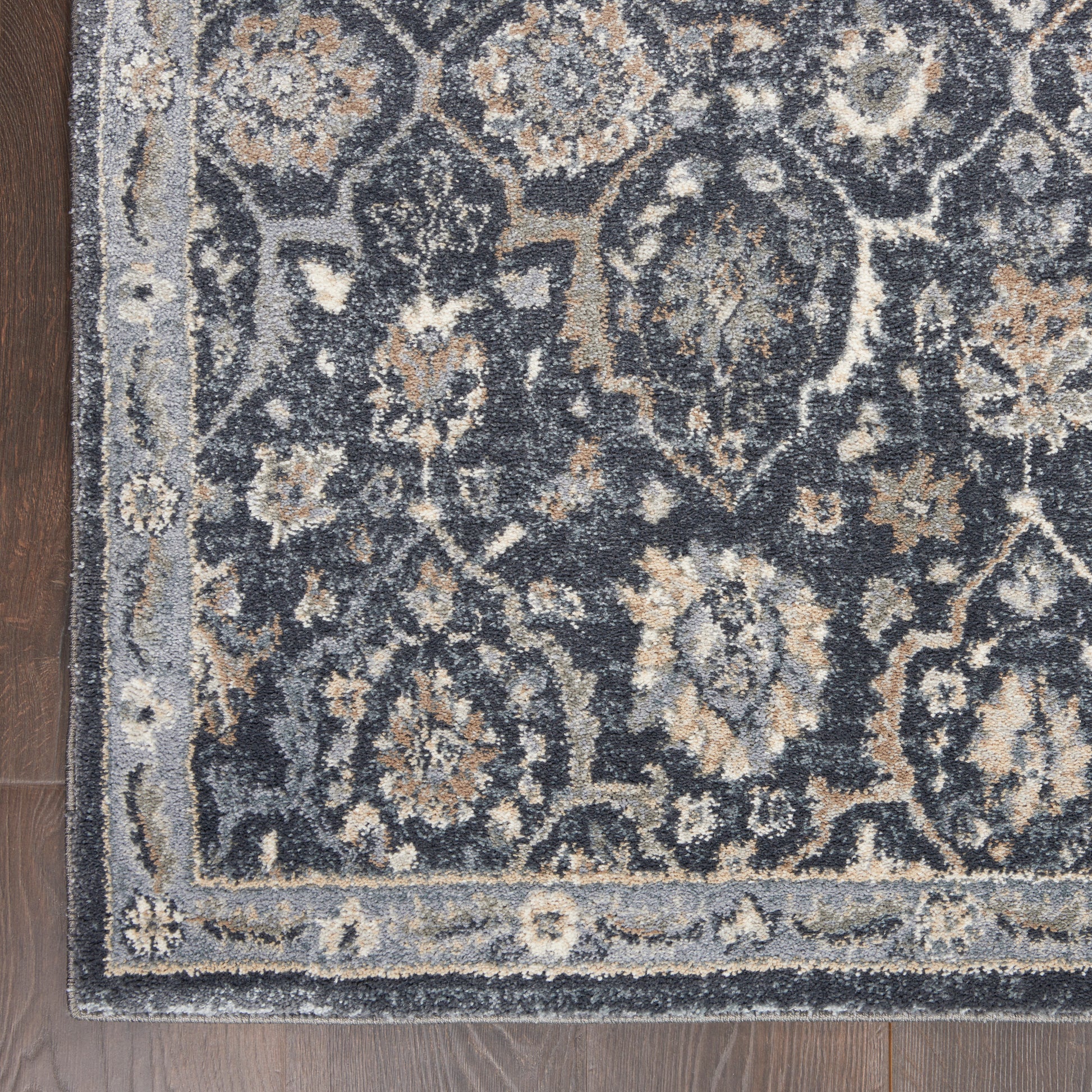 Nourison Home Moroccan Celebration  Navy  Traditional