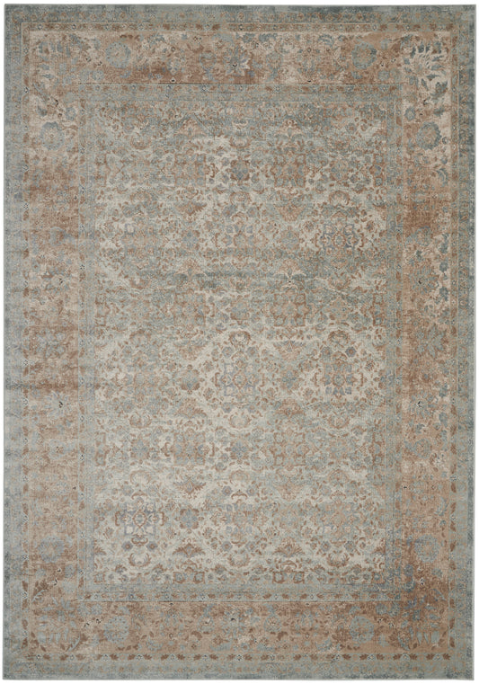 Nourison Home Malta  Slate  Traditional