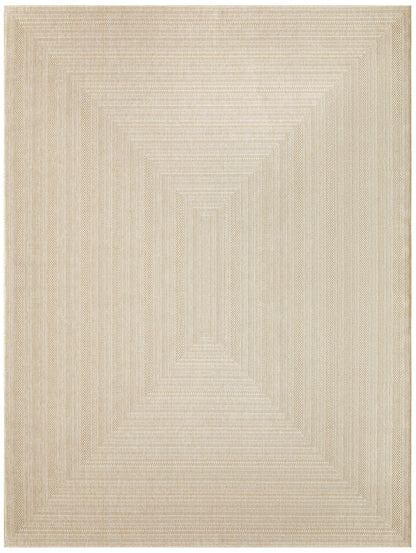 Nourison Home Tulum TLM04 Cream Contemporary Loom-woven Rug