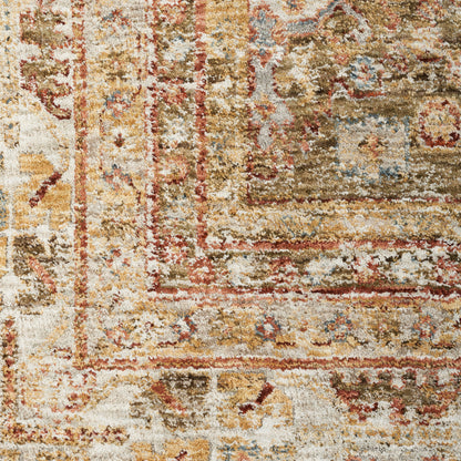 Nourison Home Sahar  Green  Traditional