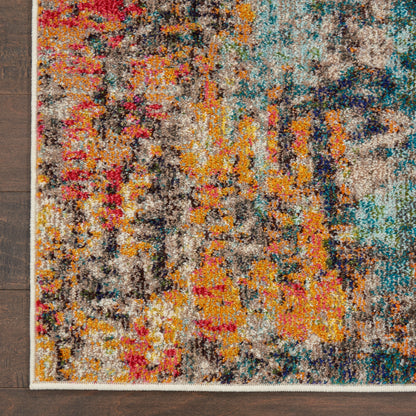 Nourison Home Celestial  Multicolor  Contemporary