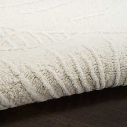 Nourison Home Avra  Ivory  Contemporary