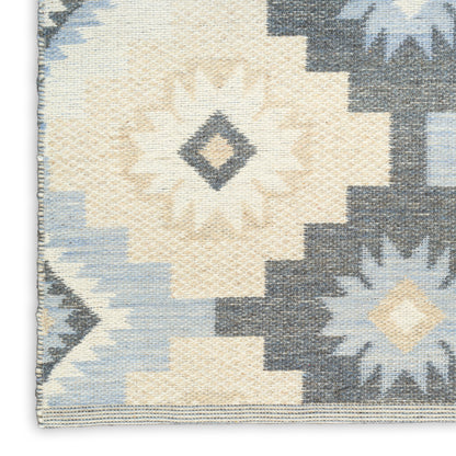 Nourison Home Copenhagen  Ivory Navy  Contemporary