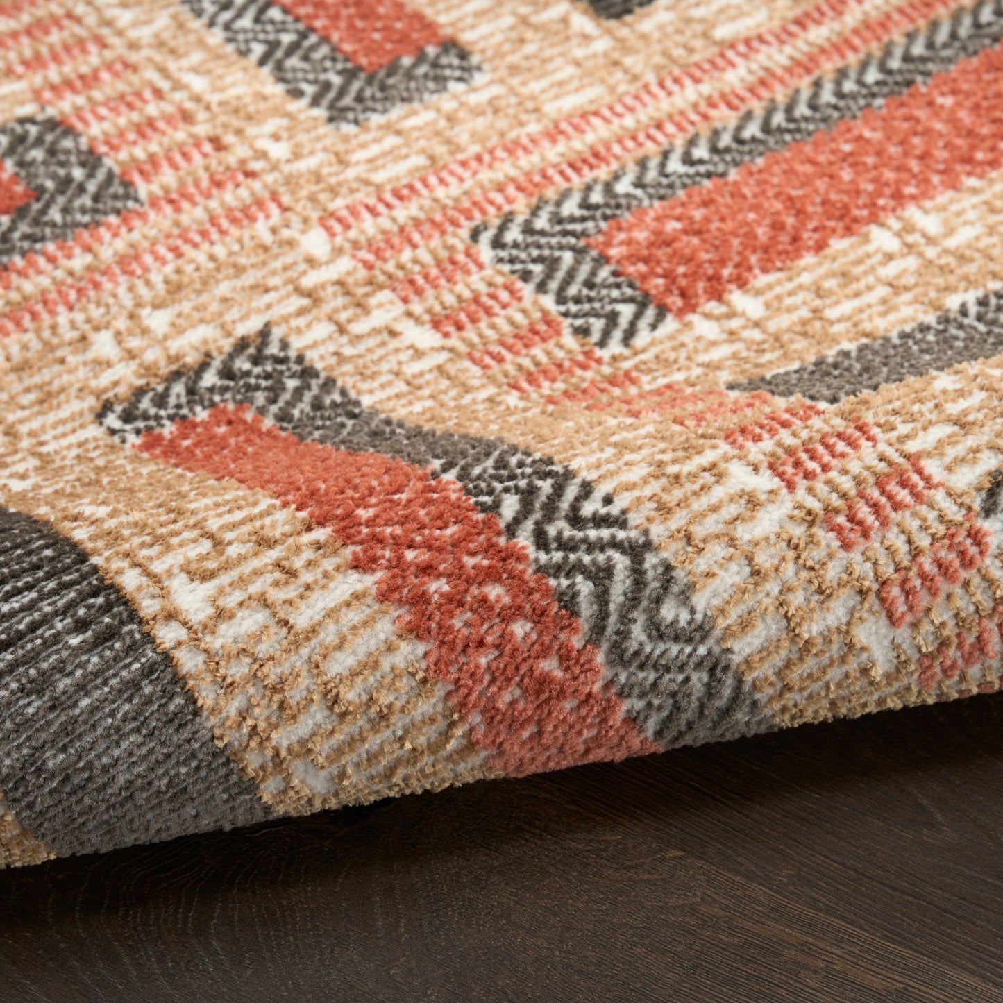 Nourison Home Nordic  Multicolor  Contemporary