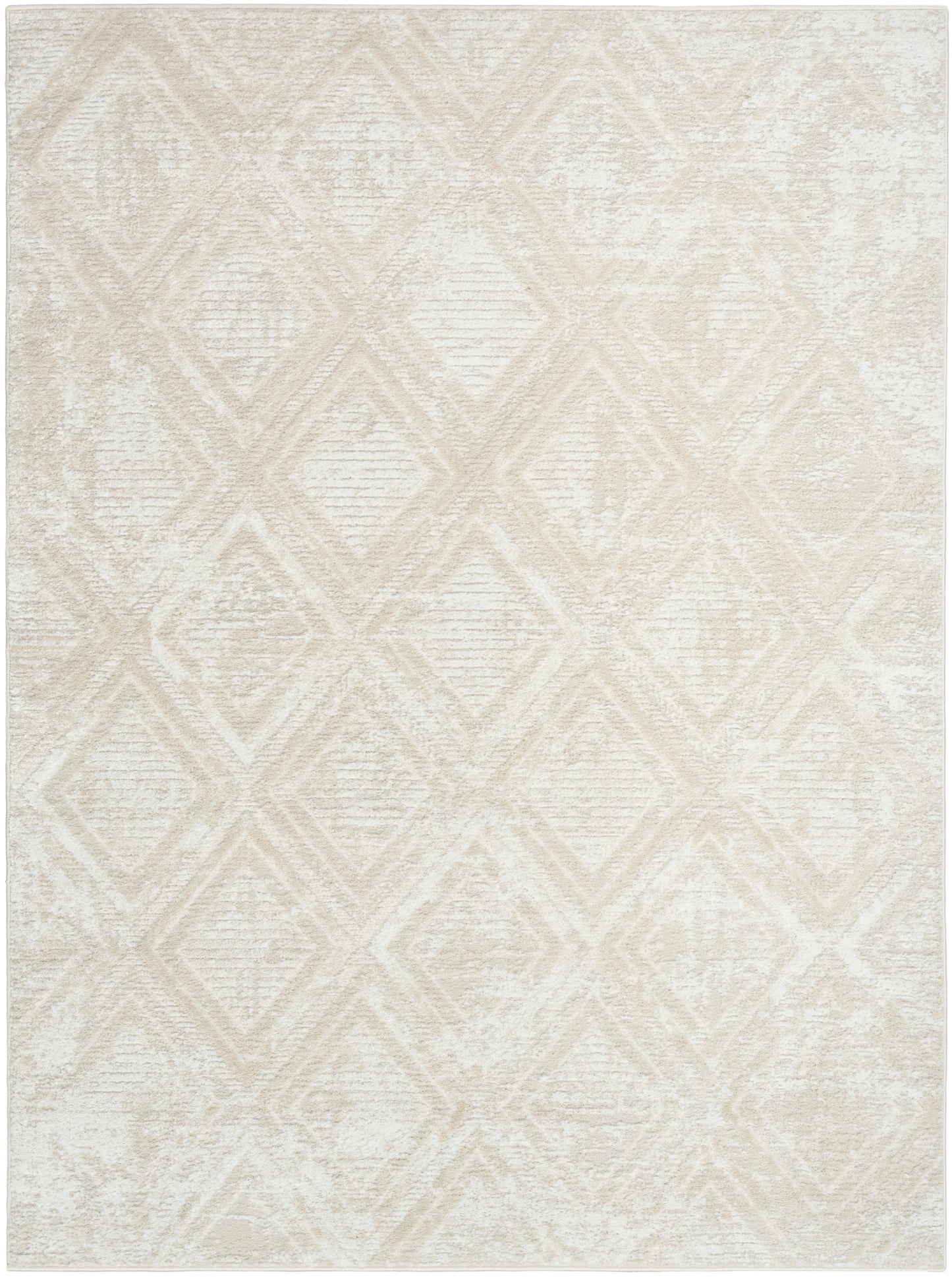 Nourison Home Dekor DEK05 Beige Contemporary Machine Woven Rug