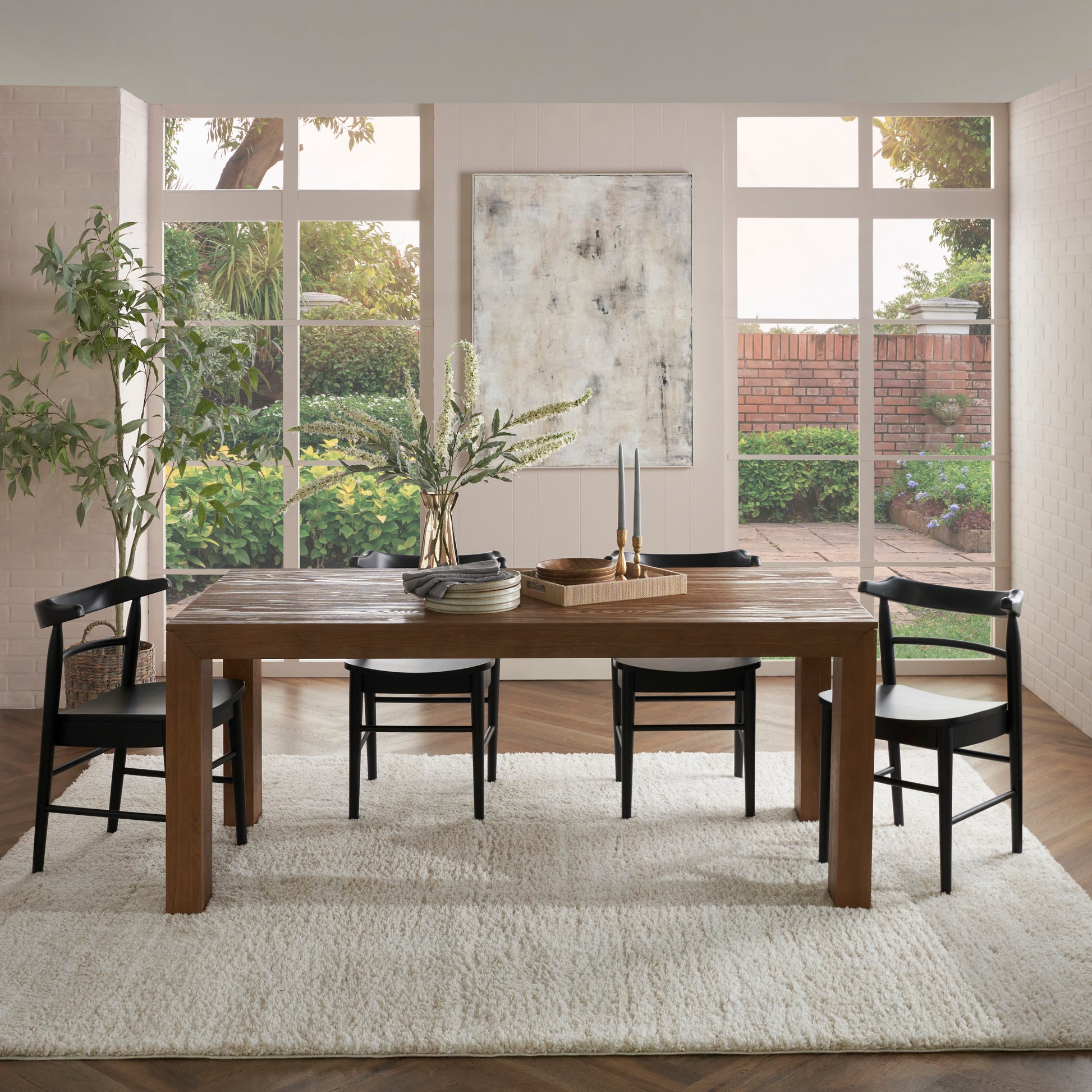 Nourison Home Modern Shag  Ivory Grey  Contemporary