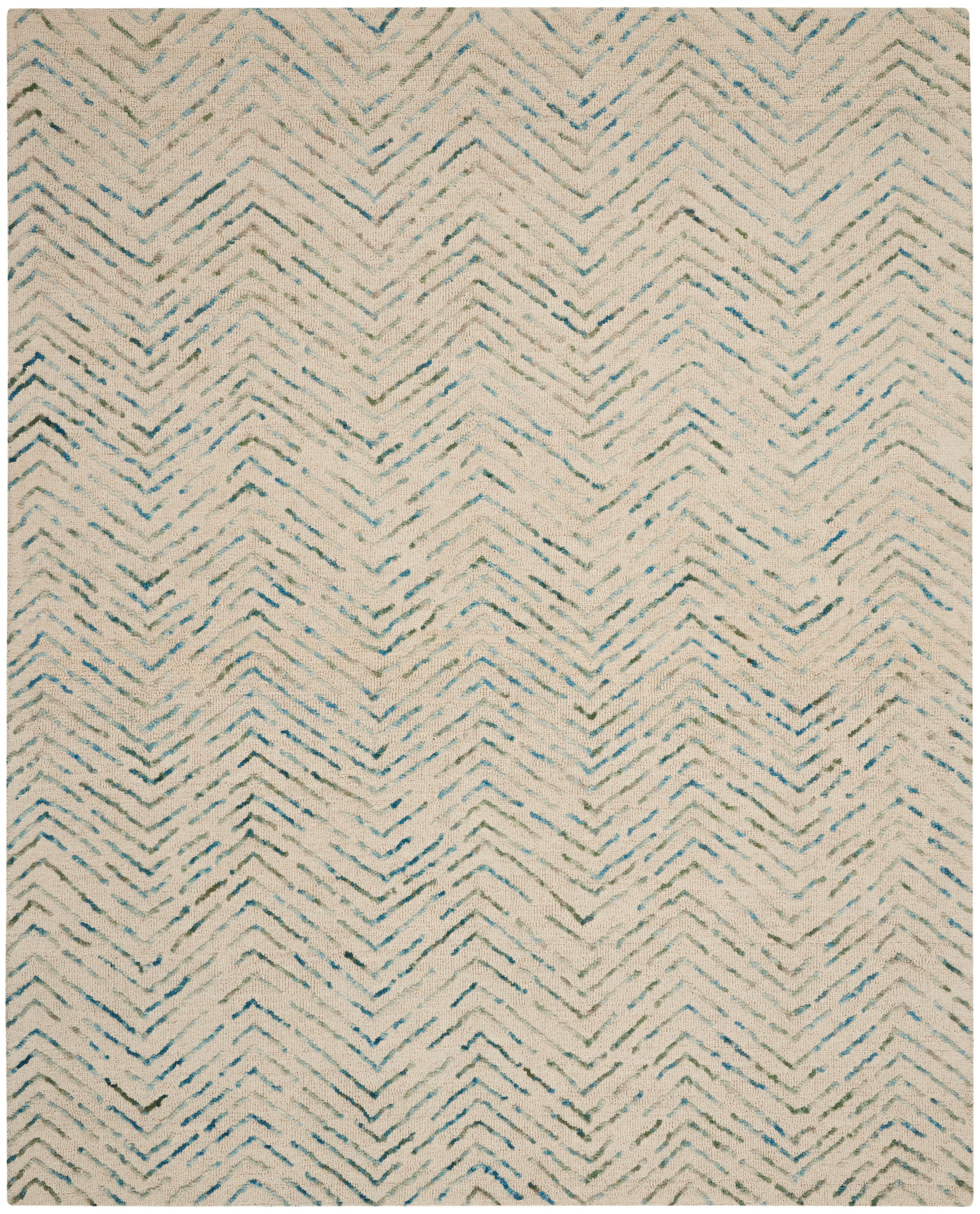 Nourison Home Colorado  Ivory Green  Contemporary
