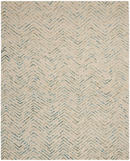 Nourison Home Colorado  Ivory Green  Contemporary
