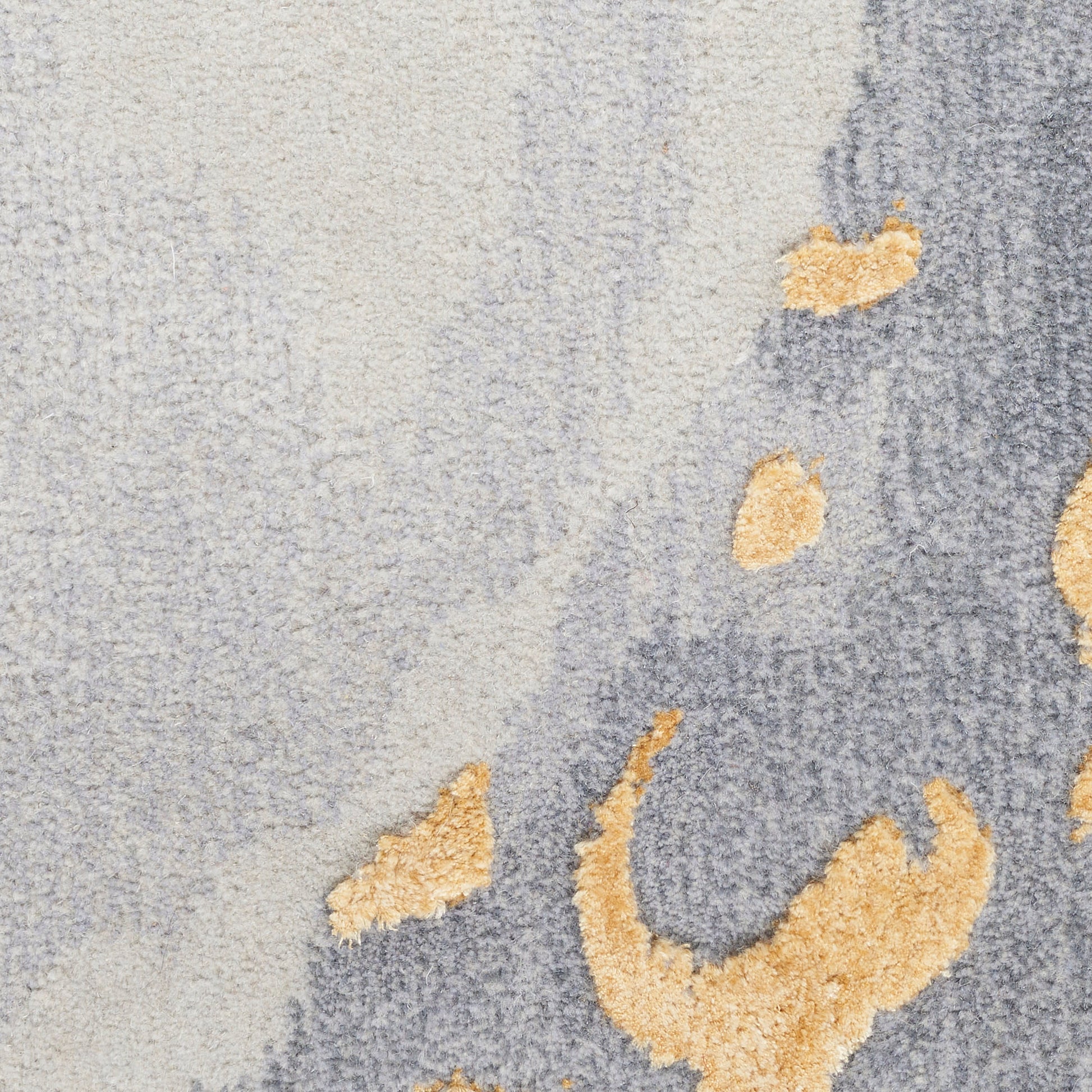 Nourison Home Prismatic  Grey Gold  Contemporary