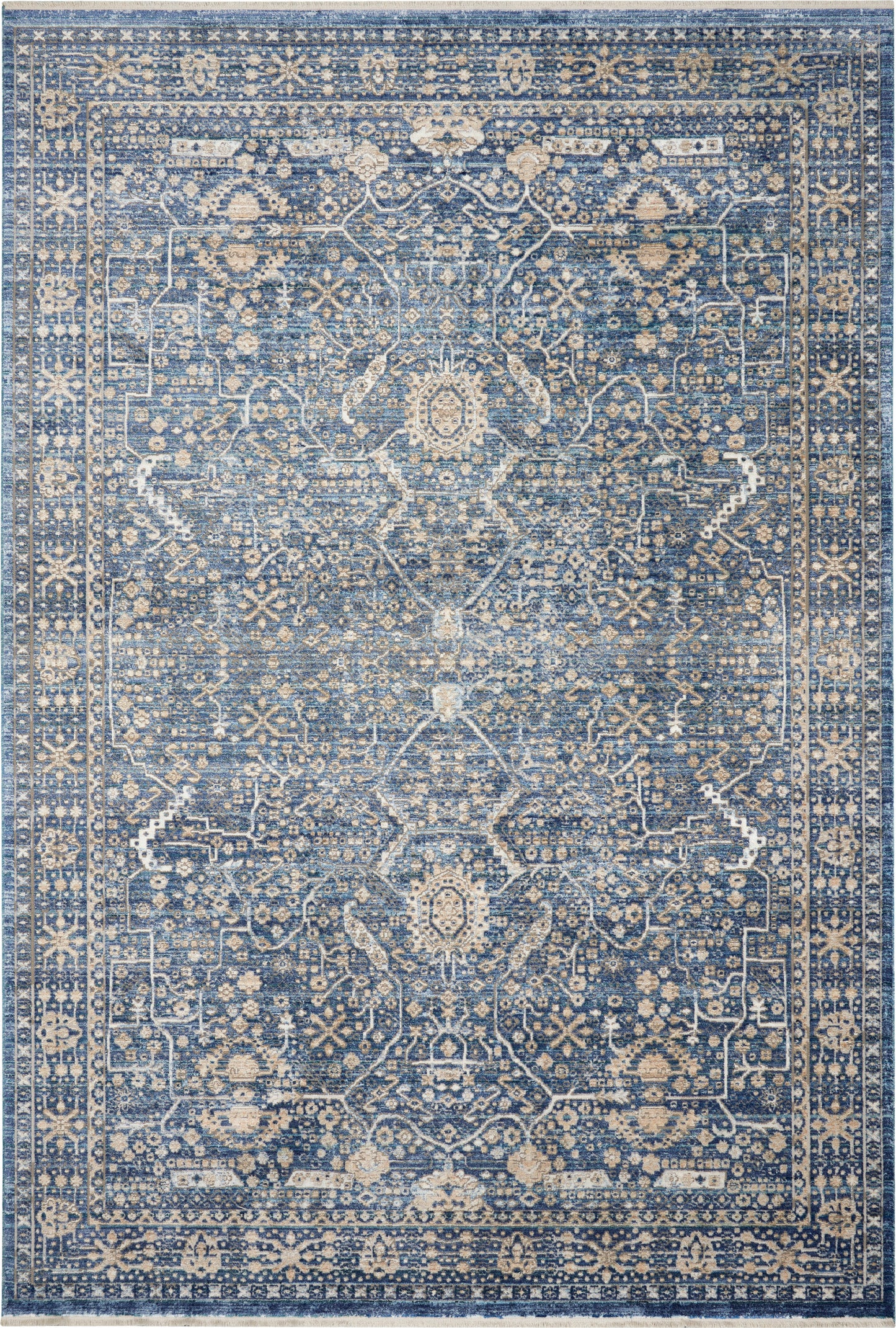 Nourison Home Lustrous Weave  Blue  