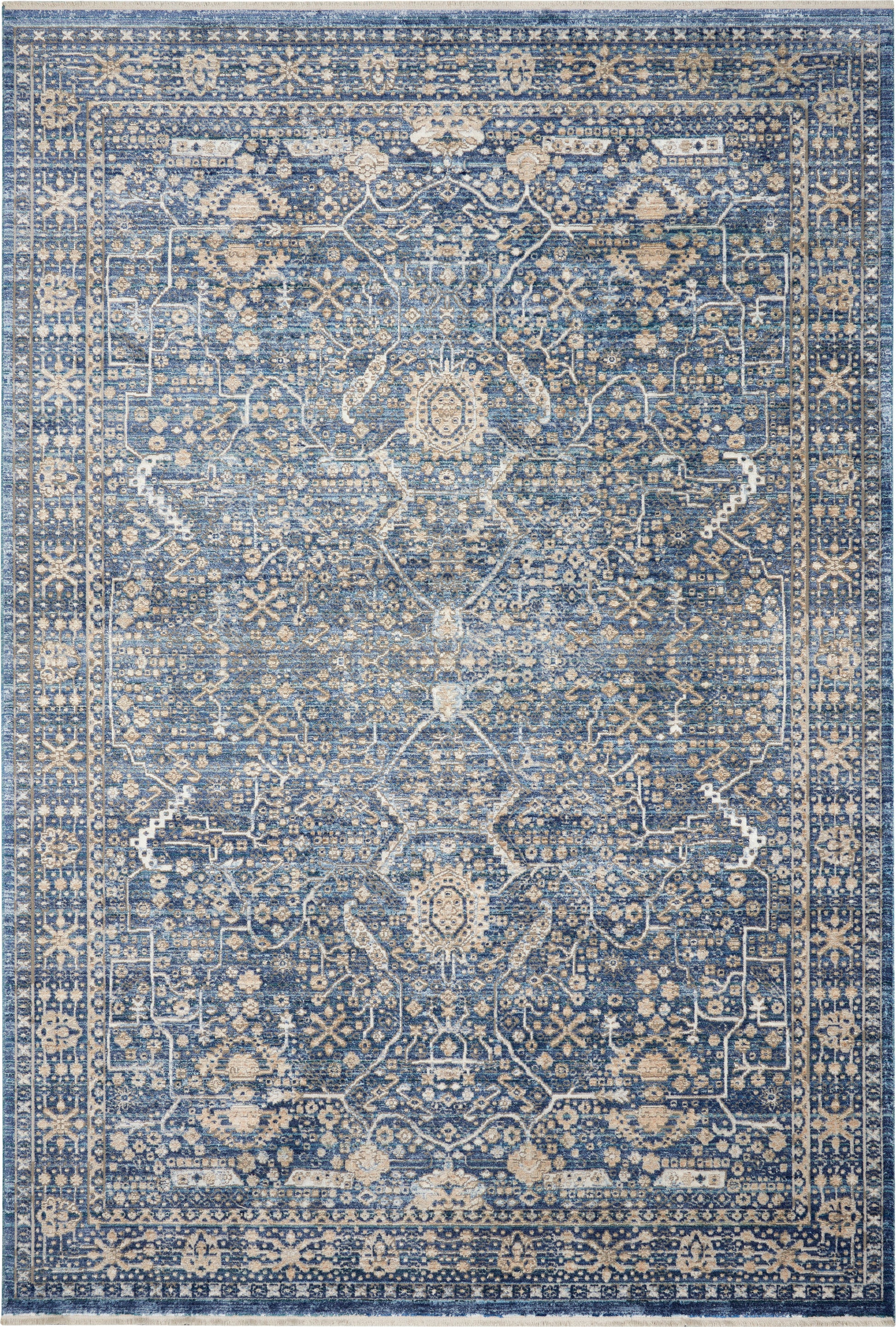 Nourison Home Lustrous Weave  Blue  