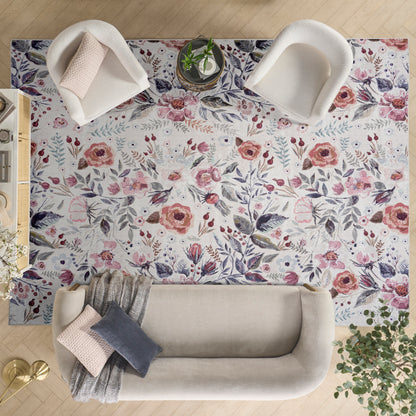 Nourison Home Nourison Washables  Ivory Pink  Traditional