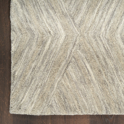 Nourison Home Graceful  Grey  Contemporary