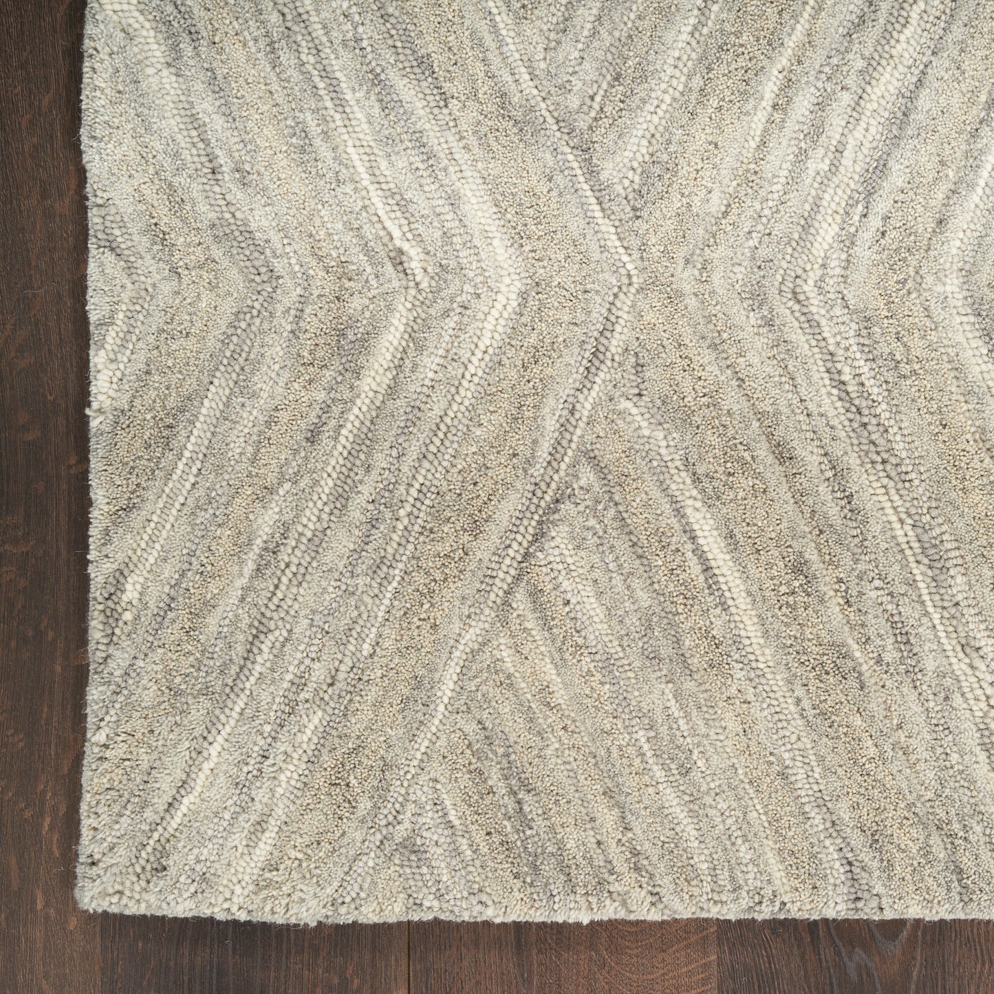 Nourison Home Graceful  Grey  Contemporary