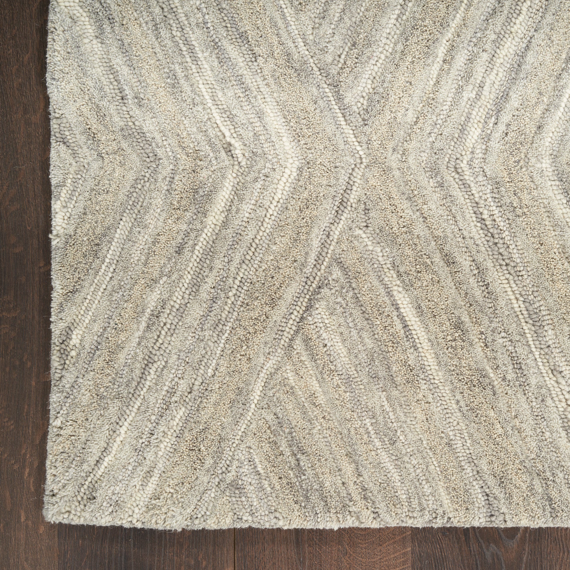 Nourison Home Graceful  Grey  Contemporary