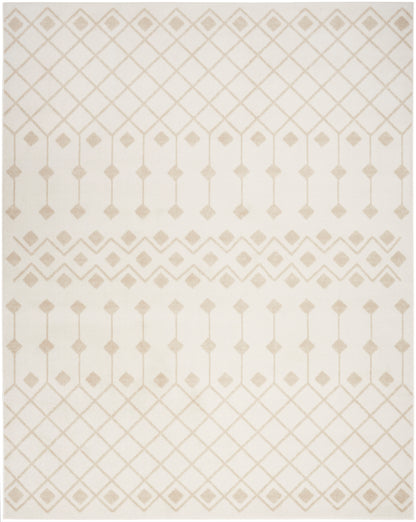 Nourison Home Grafix GRF37 Ivory Beige Transitional Power-loomed Rug