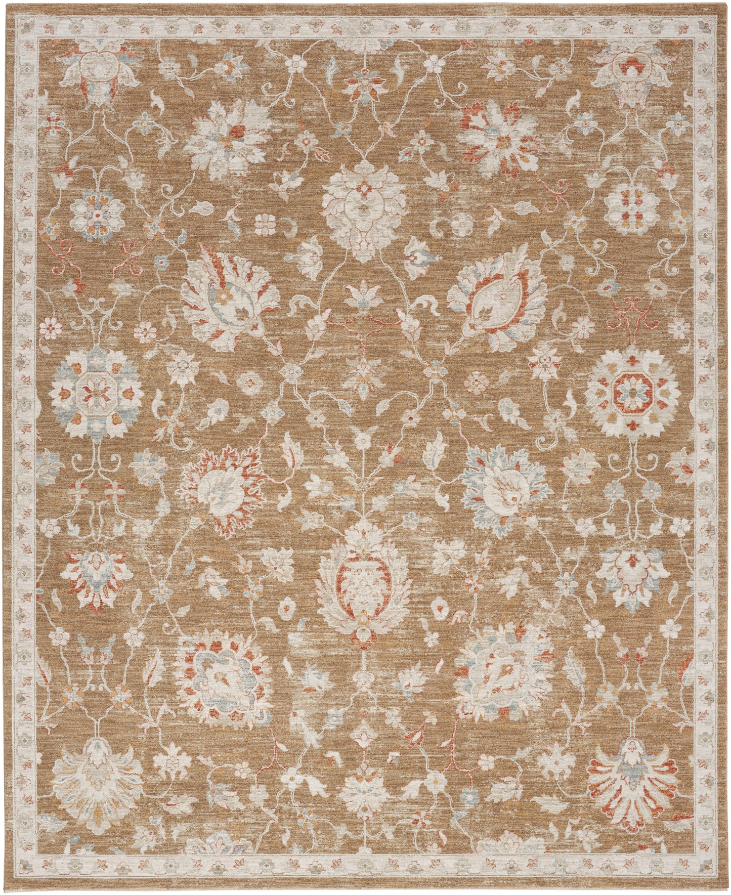 Nourison Home Infinite IFT04 Mocha Traditional Power-loomed Rug