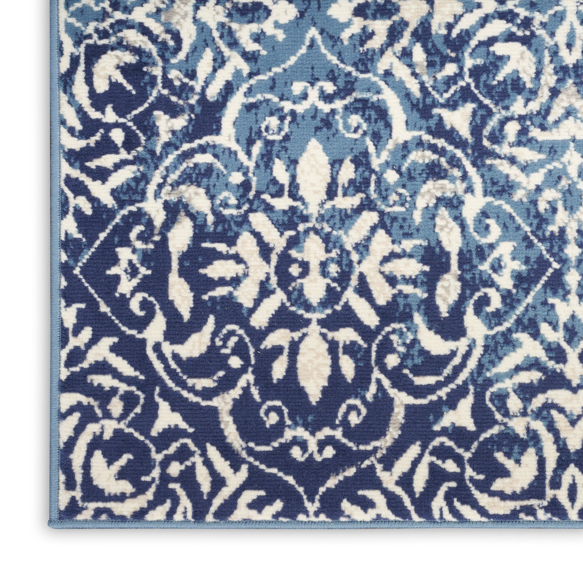 Nourison Home Jubilant  Navy Ivory  Contemporary