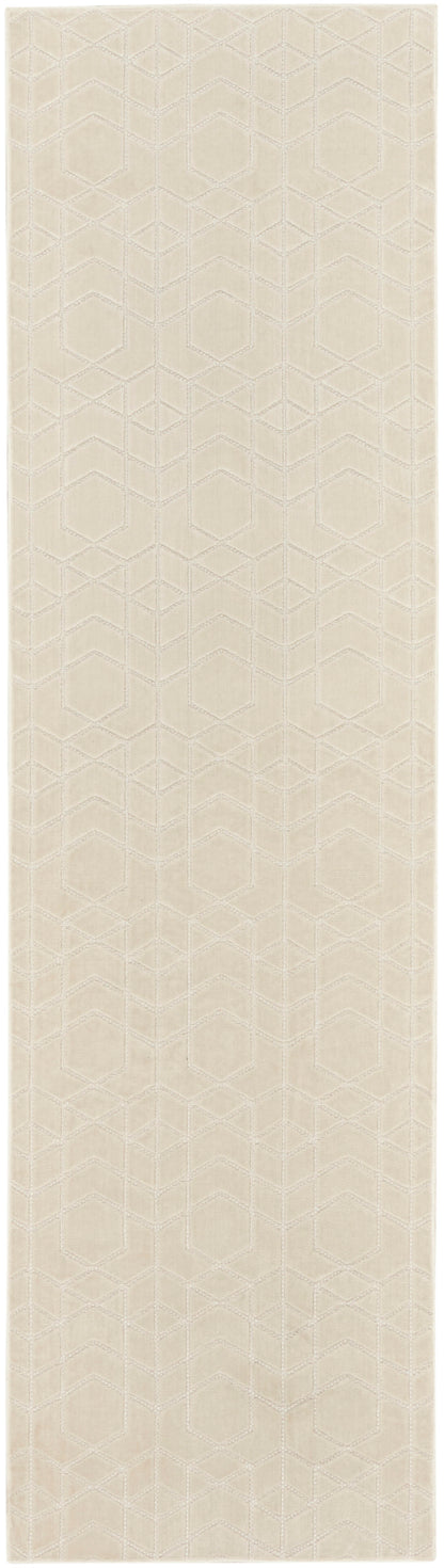 Nourison Home Washable Charm WCH01 Ivory Contemporary Machine Woven Rug