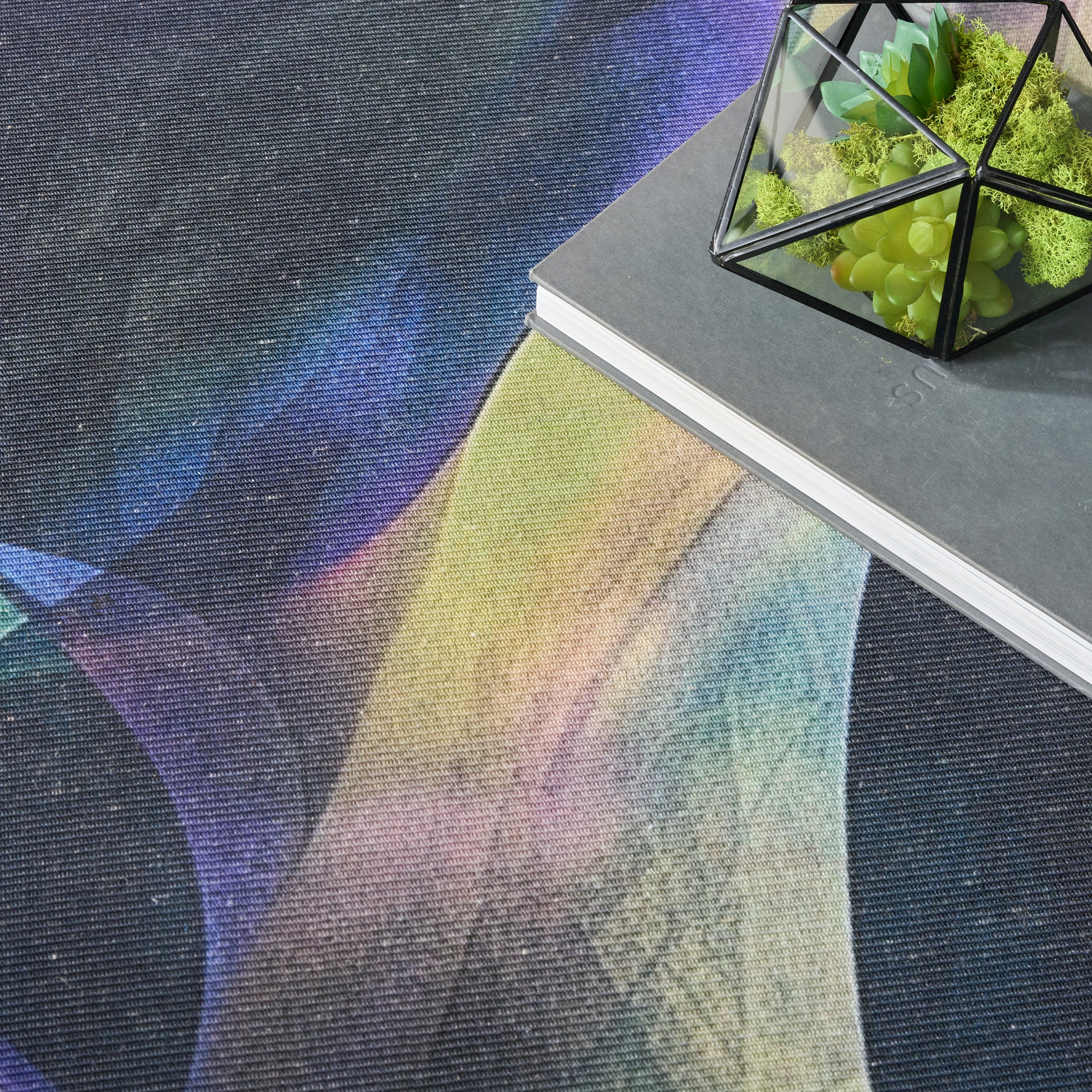 Nourison Home Nourison Washables  Blue Multicolor  Contemporary