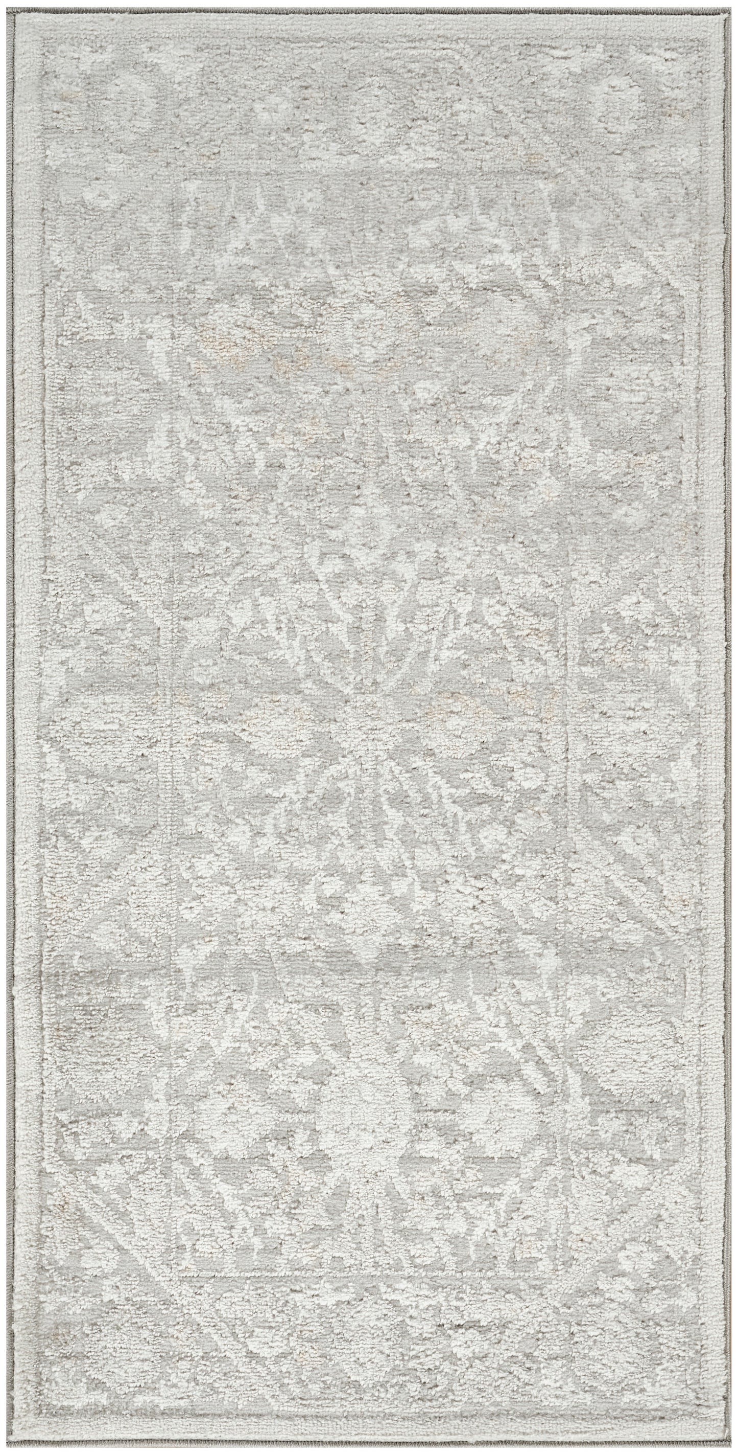 Nourison Home Dekor DEK03 Grey Traditional Machine Woven Rug
