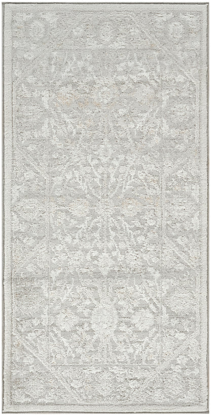 Nourison Home Dekor DEK03 Grey Traditional Machine Woven Rug