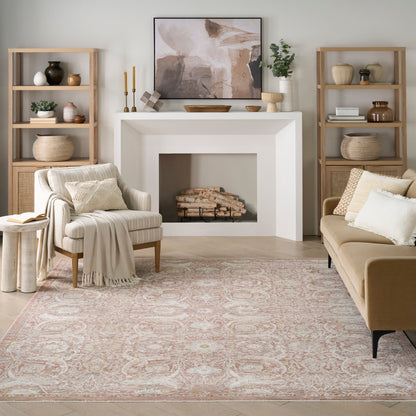 Nourison Home Antique Fusion  Brick  Traditional