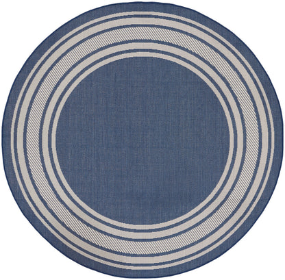 Nourison Home Horizon Indoor/Outdoor HOZ03 Navy Contemporary Power-loomed Rug