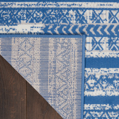 Nourison Home Whimsicle  Light Blue Ivory  Transitional