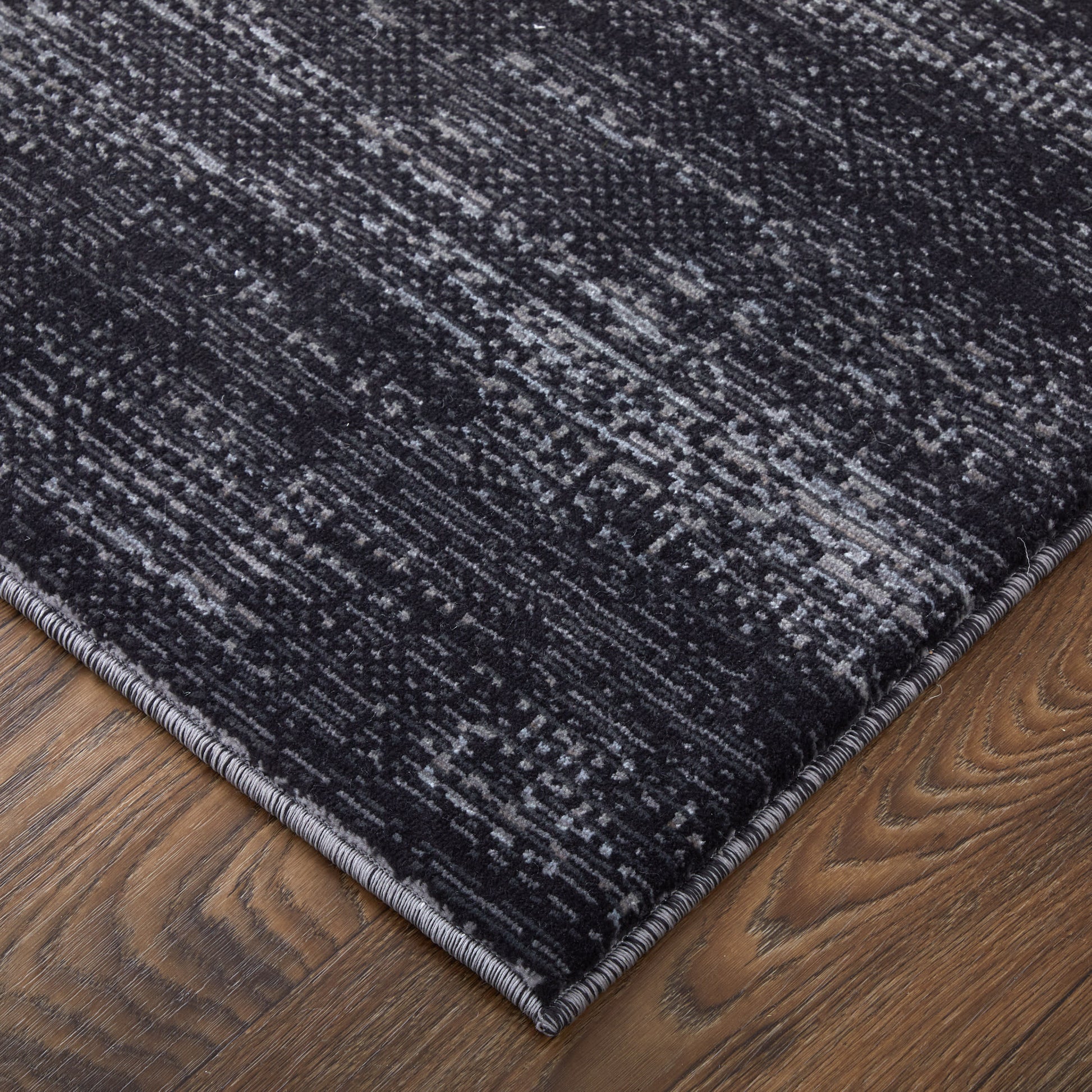Feizy Deja 39PJF Charcoal Modern/Casual Machinemade Rug