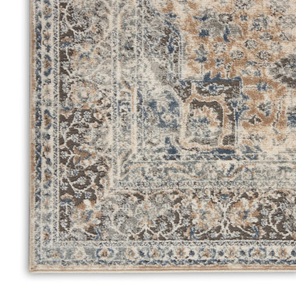 Nourison Home Quarry  Grey Ivory  Transitional