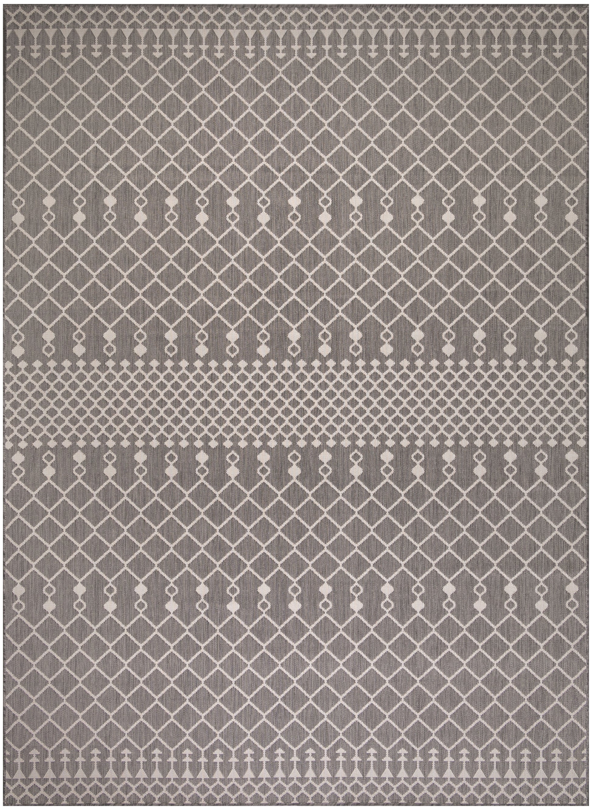 Nourison Home Positano  Charcoal  Contemporary