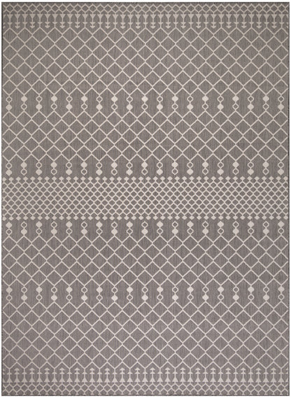 Nourison Home Positano  Charcoal  Contemporary