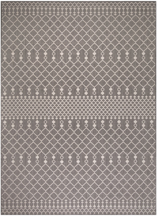 Nourison Home Positano  Charcoal  Contemporary